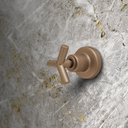 Ver imagem 5 de Acabamento de Registro Rose Gold Pressão e Gaveta Padrão Deca 16 Estrias