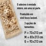 Adesivo de Porta - Leão Relevo 3d - 3