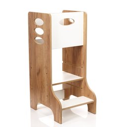 Torre de Aprendizagem Banquinho Montessori Torre Cozinha - 2