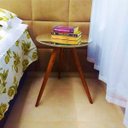 Ver imagem 6 de Mesa Lateral Espelhada Laqueada - 60 cm Altura