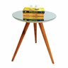 Mesa Lateral Espelhada Laqueada - 60 cm Altura - 1