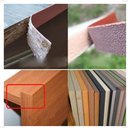 Ver imagem 5 de Fita de Borda Cobre Aluminium Rose Metalica 64mm X 10m Moveis Acabamento Metalico