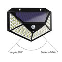 Ver imagem 2 de Luminaria Solar Spot Kit 6 Uni Balizadora Parede 3 Funçoes Sensor Presença Lampada Iluminaçao