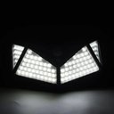 Ver imagem 5 de Luminaria Solar Spot Kit 6 Uni Balizadora Parede 3 Funçoes Sensor Presença Lampada Iluminaçao