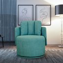 Ver imagem 2 de Kit 2 Poltronas Meca com Pés de Base Giratória Movellu Home