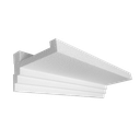 Ver imagem 3 de Sanca de Isopor Moldura de Teto Decorativa 1 Metro