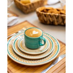 Prato Sobremesa Biona Donna Louros 18cm - Caixa com 12 unidades - 2