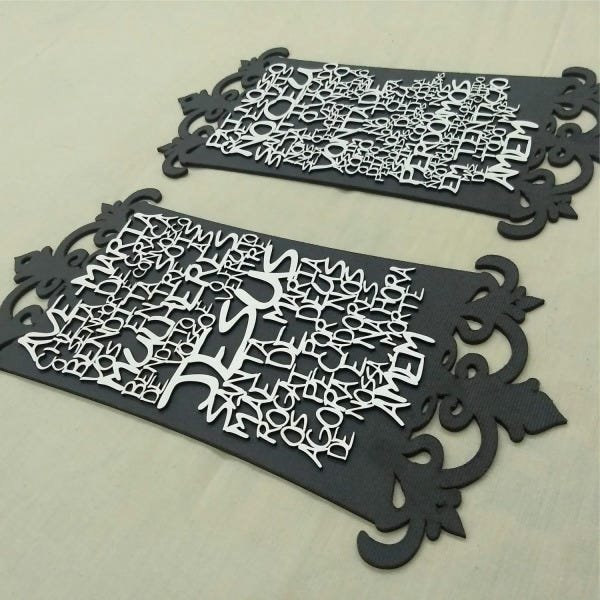 Quadro decorativo Oração - Cinza - Pai Nosso - 3