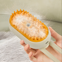 Ver imagem 3 de Escova a Vapor para Pets 3 em 1 - Beje com Laranja