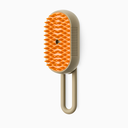 Ver imagem 1 de Escova a Vapor para Pets 3 em 1 - Beje com Laranja