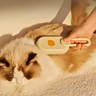 Escova a Vapor para Pets 3 em 1 - Beje com Laranja - 2