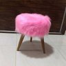 Puff Peludo - Rosa - 2