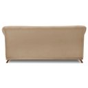 Ver imagem 5 de Sofá Living 2 Lugares 1,60m Vênus Suede Pés Castanho - Pallazio - Bege