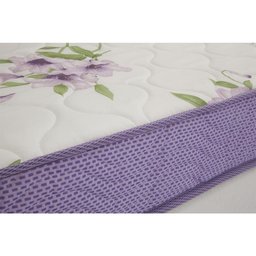 Colchão Solteiro Ortobom Physical Super Resistente Branco com Estampa Florida 78x188x20 - 2