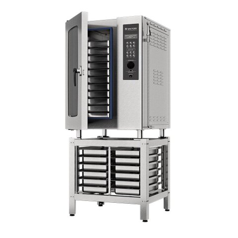 Forno Combinado Programável Wictory Com Cavalete Trifásico 380V WCPR-11NE