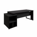 Ver imagem 6 de Mesa Diretor Escritório 1,50m a 1,72m 3 Gavetas Pé Metal F5