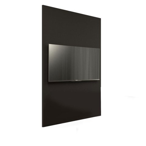 Painel de Tv P/ Sala de Reunião 195cm X 120cm Pp F5 Office Cor:preto