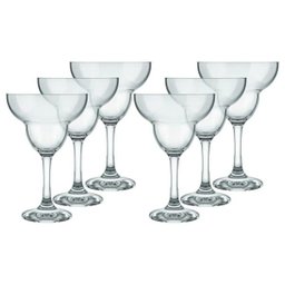 Conjunto de Taças de Vidro Margarita Drink 6 Peças 335 ml Nadir Figueiredo 7628 - 1