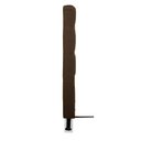 Ver imagem 2 de Cabeceira Casal 138 - Bello Box - Dunas Veludo Tabaco Escuro