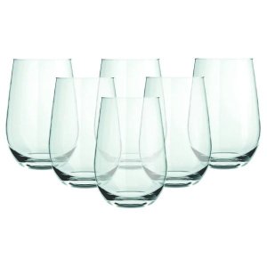 Conjunto de Copos de Vidro 6 Peças Long Drink 480 ml Nadir Figueiredo Dubai 7664