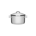 Ver imagem 1 de Caçarola Funda em Aço Inox Fundo Triplo Com Tampa Tramontina Solar 20 cm 3,60 Litros 62504/201