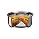 Ver imagem 2 de Caçarola Funda em Aço Inox Fundo Triplo Com Tampa Tramontina Solar 20 cm 3,60 Litros 62504/201