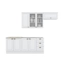 Ver imagem 6 de Cozinha Compacta com Aéreo para Geladeira Amy Casa 812