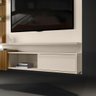 Painel Home Suspenso Gotti para TV Até 55 Polegadas 1 Porta Off White/Demolição - 6