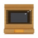 Ver imagem 7 de Painel para TV até 60 Polegadas com LED e 2 Portas Multimóveis Crcol-PTV030 Madeirado