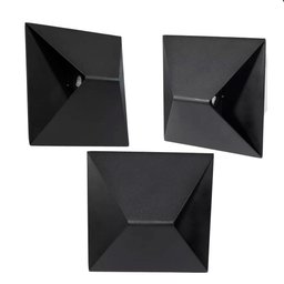 Arandela Área Externa Preto Linear LED 2W 3000K Brancoquente - 8