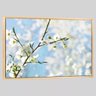 Quadro Floral Suave I 95x63 Moldura Natural - 1