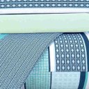 Ver imagem 2 de Jogo de Cama Casal Queen 100% Algodão 180 Fios Estampado Listrado Verde 4 Peças