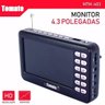 Mini TV Digital Portátil Hd Tela 4.3 Monitor USB SD Rádio Fm - 3