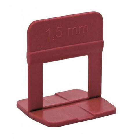 Espaçador para Nivelamento Linha Eco 1,5mm Cunhas Reutilizáveis Material Reciclado Cortag 0,26kg