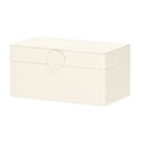 Ver imagem 1 de Caixa em Linho Off White 10x20,5x11cm
