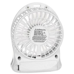 Mini-Ventilador de Mesa Branco - 2