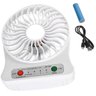 Mini-Ventilador de Mesa Branco - 3