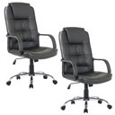 Ver imagem 1 de Kit 2 Cadeiras Giratórias para Escritório Office Royal - Lyam Decor