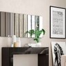 Espelho Decorativo Vertical Winter 150 Cm Moldura Preto Brilho - Lyam Decor - 1