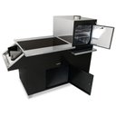 Ver imagem 2 de Fogão a Lenha Brasil Chapa Vitrocerâmica Preto Direito Antonow