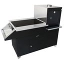 Ver imagem 4 de Fogão a Lenha Brasil Chapa Vitrocerâmica Preto Direito Antonow