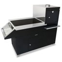 Ver imagem 3 de Fogão a Lenha Brasil Chapa Vitrocerâmica Preto Direito Antonow