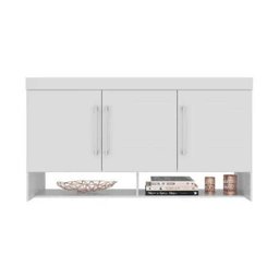 Ponte Solteiro 102cm Modena 73000 Branco Demobile - 1 Ponte Solteiro 102cm Modena 73000 Branco Demobile - 1