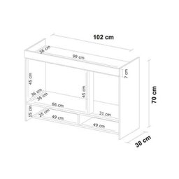 Ponte Solteiro 102cm Modena 73000 Branco Demobile - 3 Ponte Solteiro 102cm Modena 73000 Branco Demobile - 3