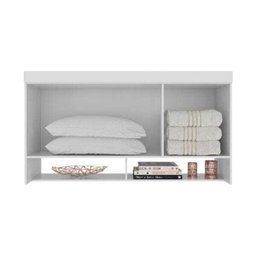 Ponte Solteiro 102cm Modena 73000 Branco Demobile - 2 Ponte Solteiro 102cm Modena 73000 Branco Demobile - 2