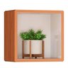 Kit 03 Nichos Decorativos Para Sala de Estar Opala Freijó Off White - Lyam Decor - 3
