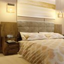 Ver imagem 6 de Cabeceira Casal/Queen Estofada 2 Mesas de Apoio Galaxy New 