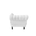 Ver imagem 7 de Recamier Decorativo Divã Amsterdã 187cm Lado Direito Couro Branco