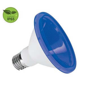 Lâmpada PAR30 LED 10W Azul E27 IP65 Bivolt Luminatti