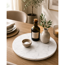 Ver imagem 1 de Bandeja Decorativa Pedra Natural Branco Extra para Servir 30x30cm